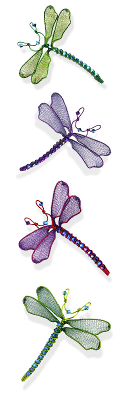 4 Dragonfly Pins