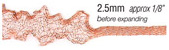 2.5mm WireLace Width