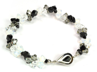 Rock Candy Black & White Bracelet