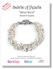 Swirls of Pearls Silver Snow Kit
