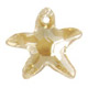 Crystal Golden Shadow Starfish